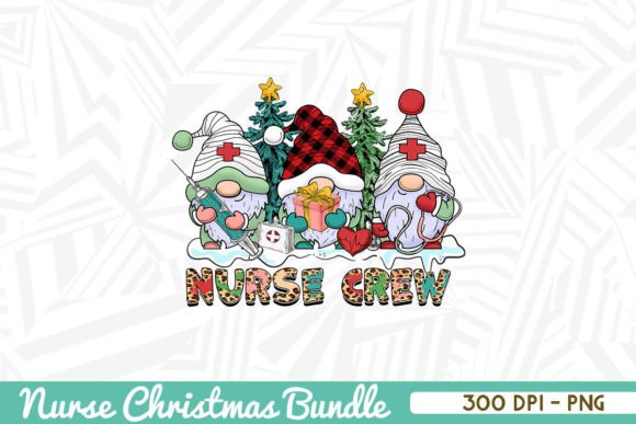 Gnomes Nurse Crew Christmas PNG: A Designer’s Review