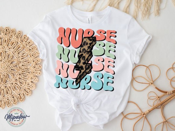 Groovy Nurse PNG for Crafts & Graphics