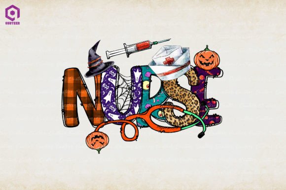 Halloween Nurse Sublimation: Graphics for Crafts