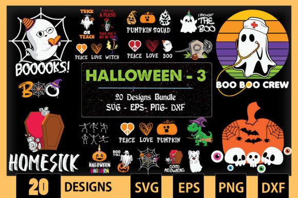 Halloween SVG Bundle 20 Designs: A Designer’s Review