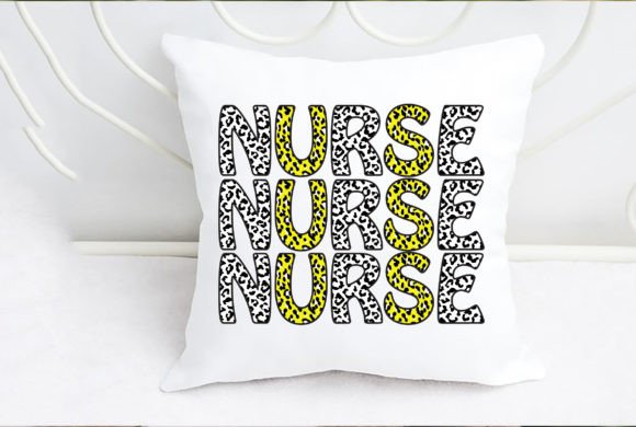 Leopard Nurse Graphics for Crafts