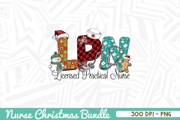 LPN Nurse Christmas Sublimation: Crafts & Graphics