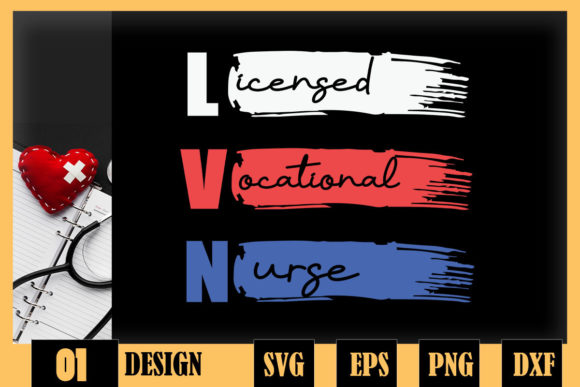LVN Nursing Graphics for Crafts
