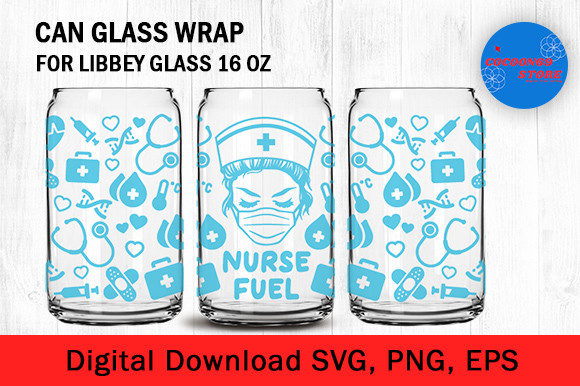 Nurse Fuel Graphics for Modern Crafts
