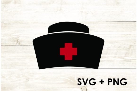 Nurse Hat Medic: Graphics for Crafts & Web