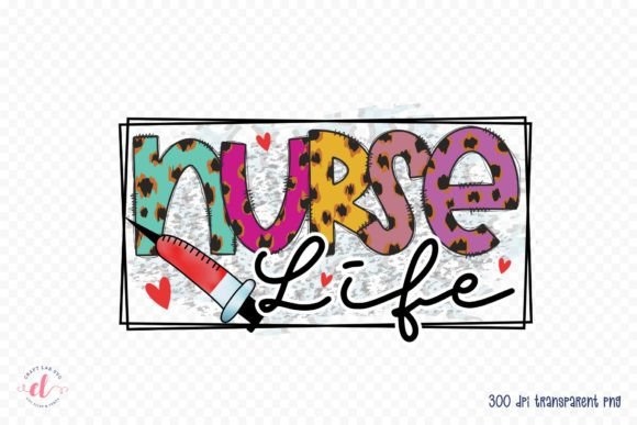 Nurse Life Graphics for Crafts & Web