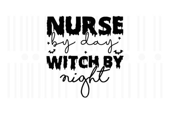 Nurse Witch Graphics for Crafts & Design