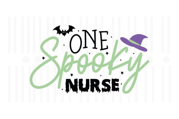 One Spooky Nurse Graphics for Crafts