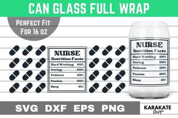Review: Nurse Nutrition Facts Can Wrap Design