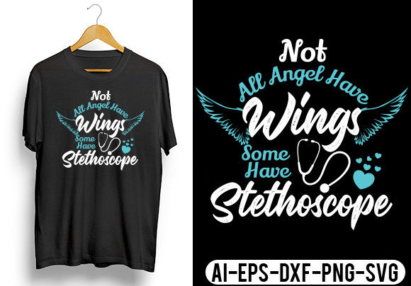Stethoscope Nurse Shirt: Graphics for Crafts