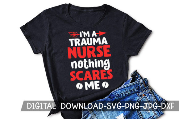 Trauma Nurse Sublimation Graphics for Crafts
