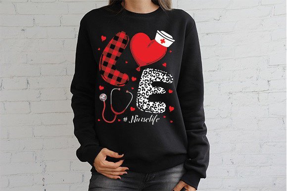 Valentine Nurse Life Graphics for Crafts