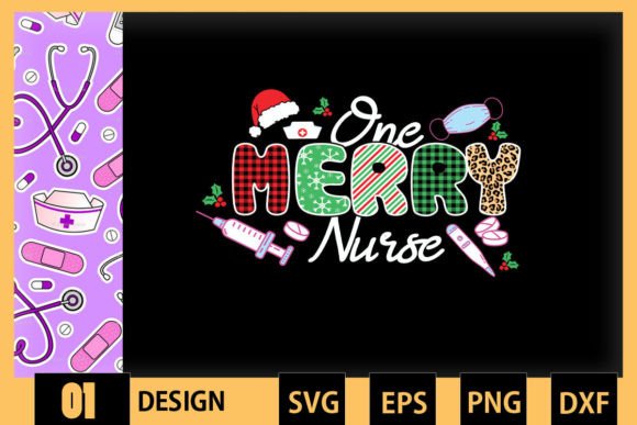 Western One Merry Nurse Graphics for Crafts