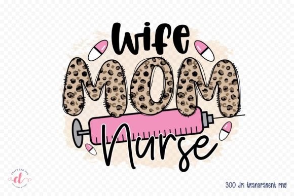 Wife Mom Nurse Graphics for Crafts Review